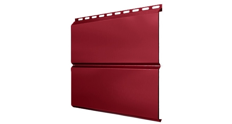 ЭкоБрус 0,345 GL 0.45 PE RAL 3003 рубиново-красный