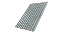 Профнастил С21 R 0,5 мм Zn оцинкованный
