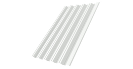 Профнастил НС35R 0,5 Satin RAL 9003 сигнальный белый