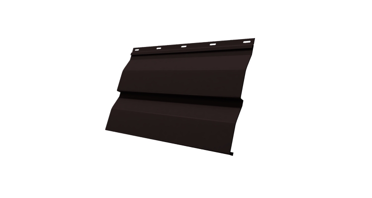 Корабельная Доска 0,265 0.5 Satin с пленкой RAL 9005 черный