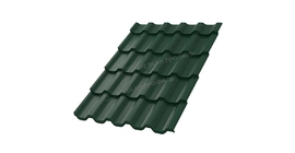 Металлочерепица МП Трамонтана XL VikingMP E 20 ral 6005 0.5 мм