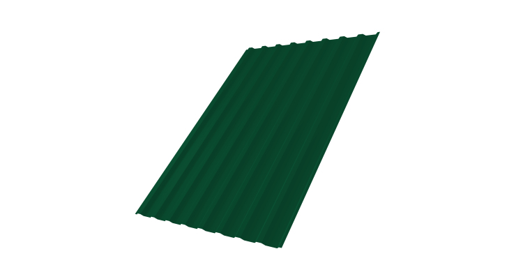 Профнастил С20В 0,4 PE RAL 6005 зеленый мох