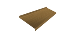 Отлив простой 200 0,45 Print Elite Honey Wood TwinColor (3м)