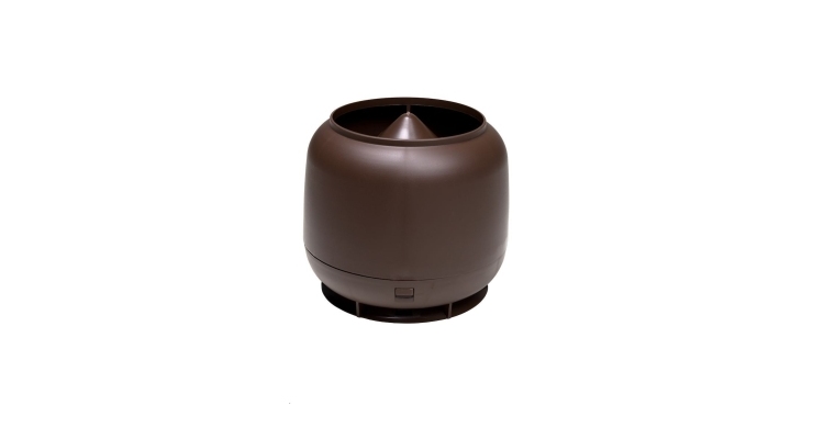 Колпак для трубы d160 коричневый