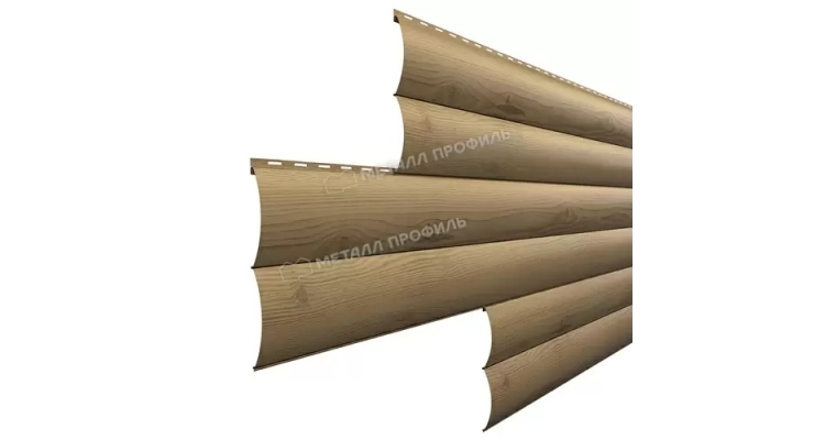 Сайдинг Металл Профиль Woodstock-28х330 (ECOSTEEL_MA-01-Сосна-0.5)