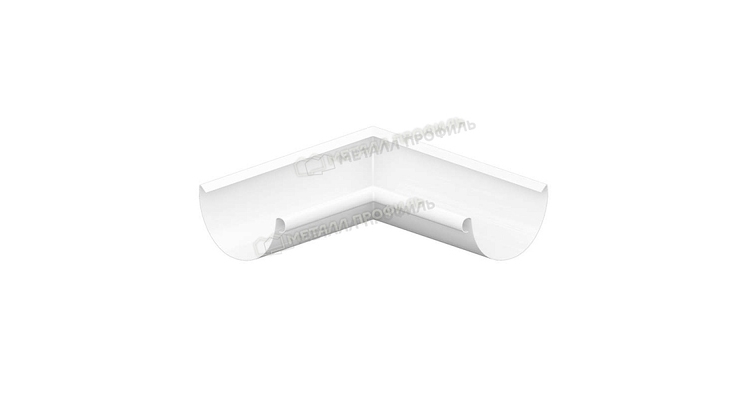 Угол желоба внутренний Металл Профиль Foramina PUR D125 RAL 9010