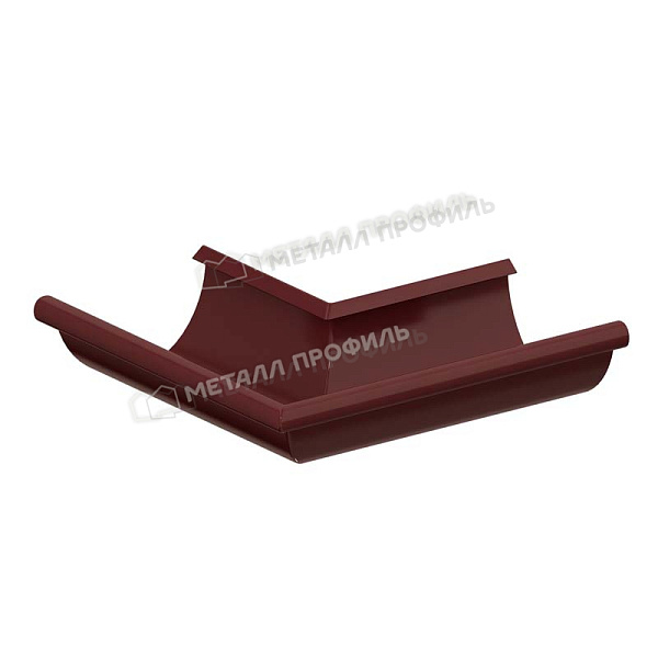 Угол желоба наружный Металл Профиль Foramina PUR D150 RAL 8017