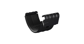 Соединитель желоба Металл Профиль PURMAN BLACK EDITION D125 RAL 9005