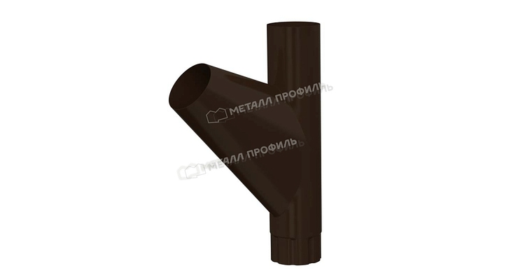 Тройник трубы Металл Профиль Foramina PUR D100 RR32