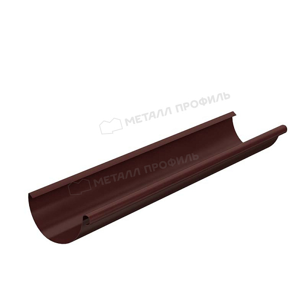 Желоб водосточный Металл Профиль GS lite D125х3000 RAL 8017