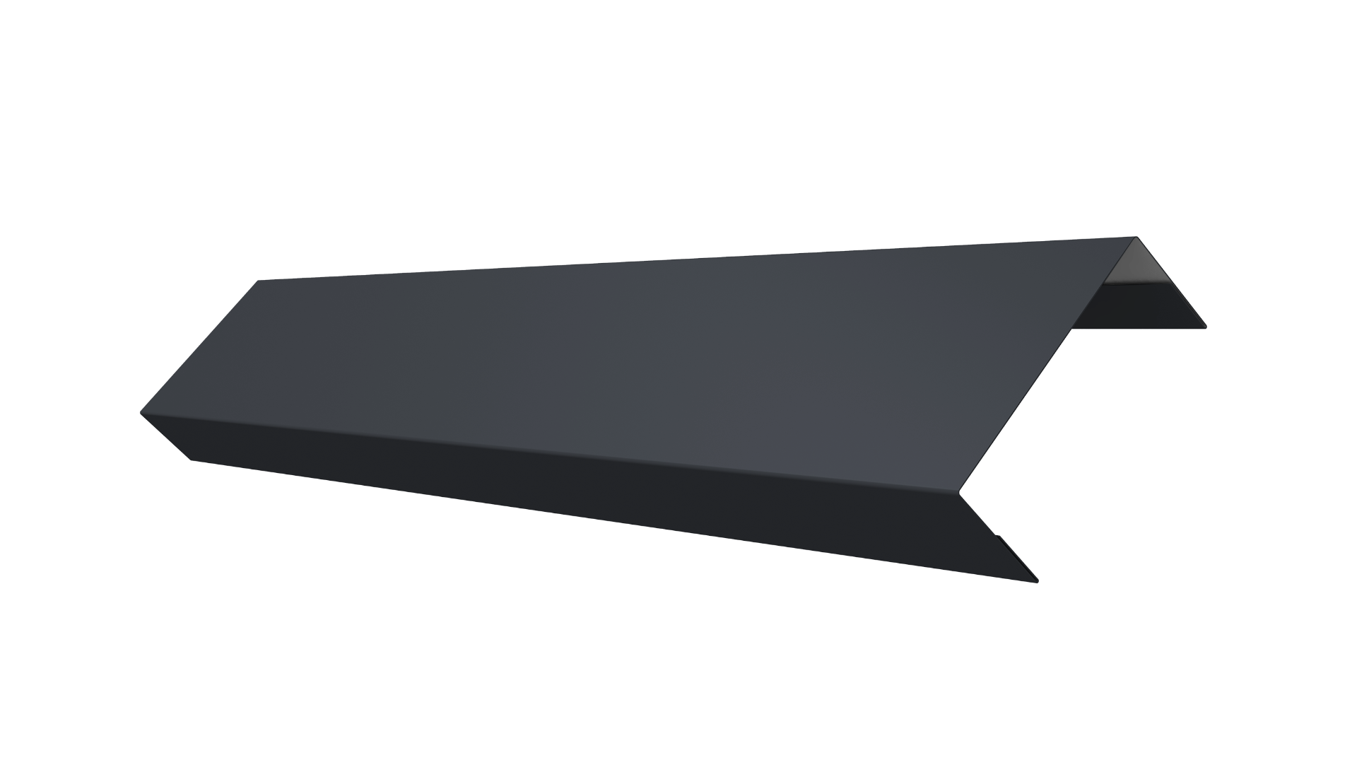 Ламель лицевая 50 забора жалюзи Texas 0.5 Drap TX RAL 7024 мокрый асфальт