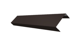 Ламель обратная 50 забора жалюзи Texas 0.5 Drap TX RR 32 темно-коричневый