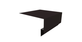 Планка околооконная сложная Экобрус Grand Line 200х75х25 0,5 Satin Matt RAL 9005 черный (2м)