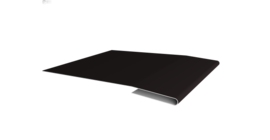 Планка начальная 0,45 Drap TR RAL 9005 черный (3м)