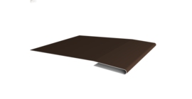 Планка начальная 0,5 Drap RAL 8017 шоколад (2м)