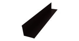 Угол внутренний 50х50 0,45 Drap ST RAL 9005 черный (3м)