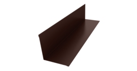 Угол внутренний 110х110 0,5 Drap RAL 8017 шоколад (3м)