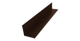 Угол внутренний 30х30 0,5 Satin Matt RAL 8017 шоколад (3м)
