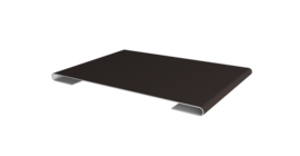 Планка стыковочная 0,5 Satin с пленкой RR 32 темно-коричневый (3м)