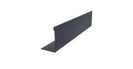 Нащельник 125 Texas 25х35 0,5 Atlas X RAL 7024 мокрый асфальт (L1,5)