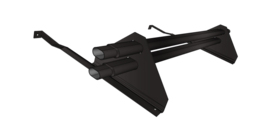 Снегозадержатель трубчатый для натуральной черепицы Стандарт RR 32 1м (профиль до 50мм)