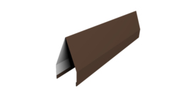 Ламель забора жалюзи Tokyo 0,5 PurPro Matt 275 RAL 8017 шоколад