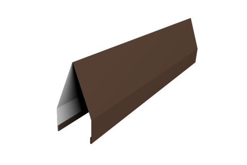 Ламель забора жалюзи Tokyo 0,45 Drap TR с пленкой RAL 8017 шоколад