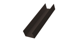 Стойка жалюзи Milan,Tokyo 0,45 Drap-double TX RR 32 темно-коричневый (2,5м)