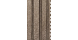 Сайдинг Рейка фасадная орех светлый Тимбер-Блок 3000*275 мм ЮП